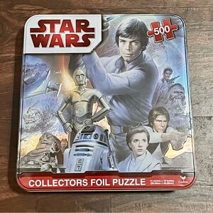Star Wars Red and Blue Puzzle Tin